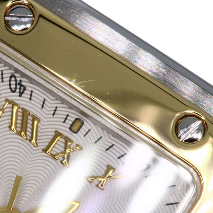 CARTIER Santos Galve SM 20th Anniversary Model Watches W20045C4 Stainless Steel/SSxK18YG Ladies