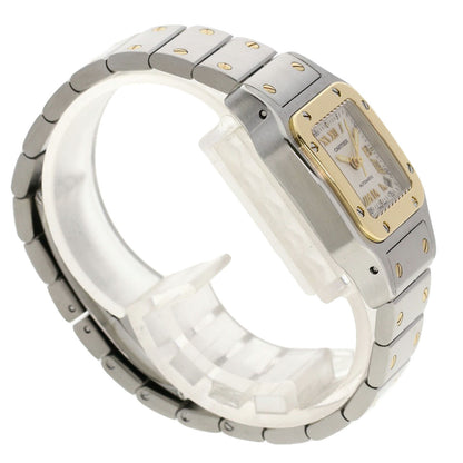 CARTIER Santos Galve SM 20th Anniversary Model Watches W20045C4 Stainless Steel/SSxK18YG Ladies