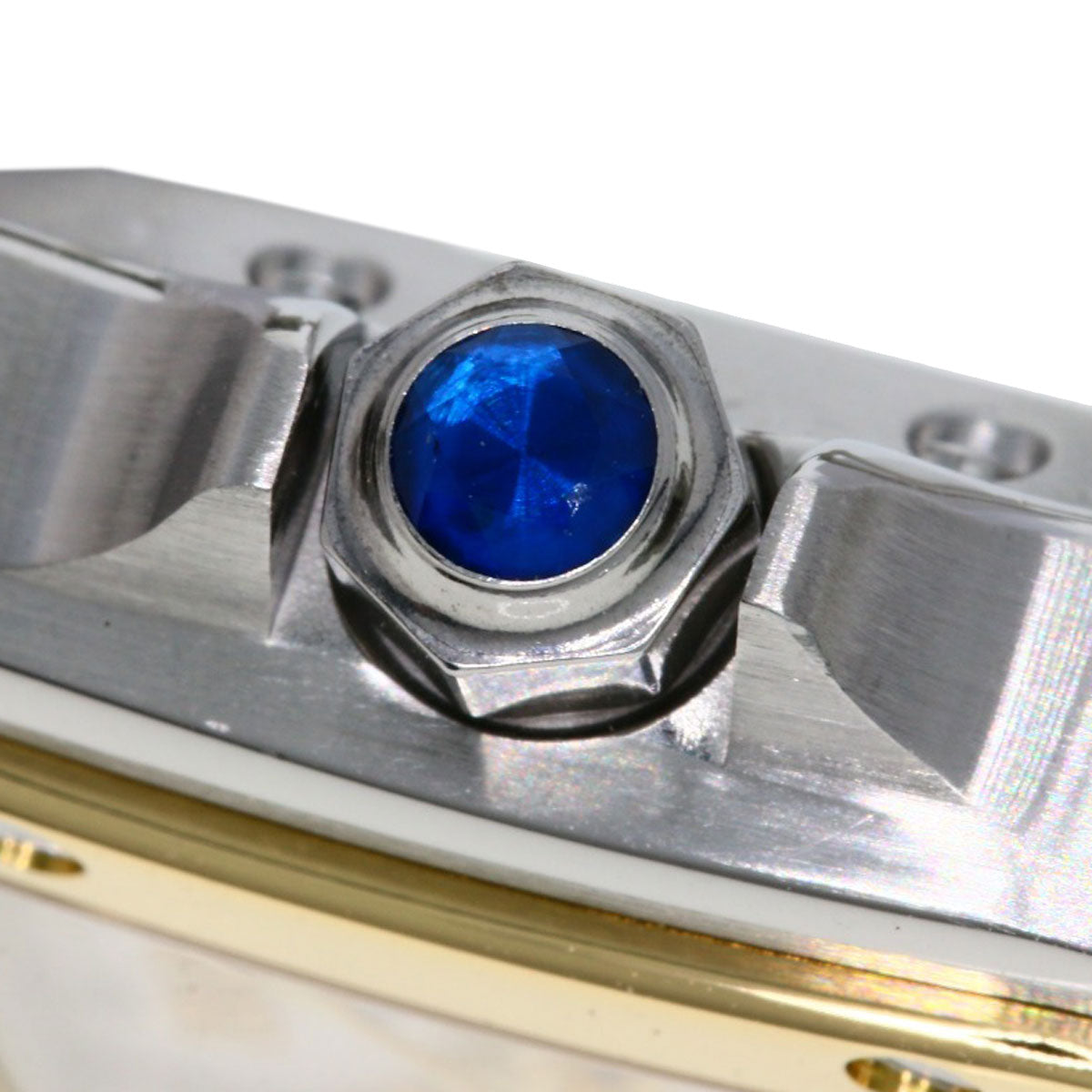 CARTIER Santos Galve SM 20th Anniversary Model Watches W20045C4 Stainless Steel/SSxK18YG Ladies