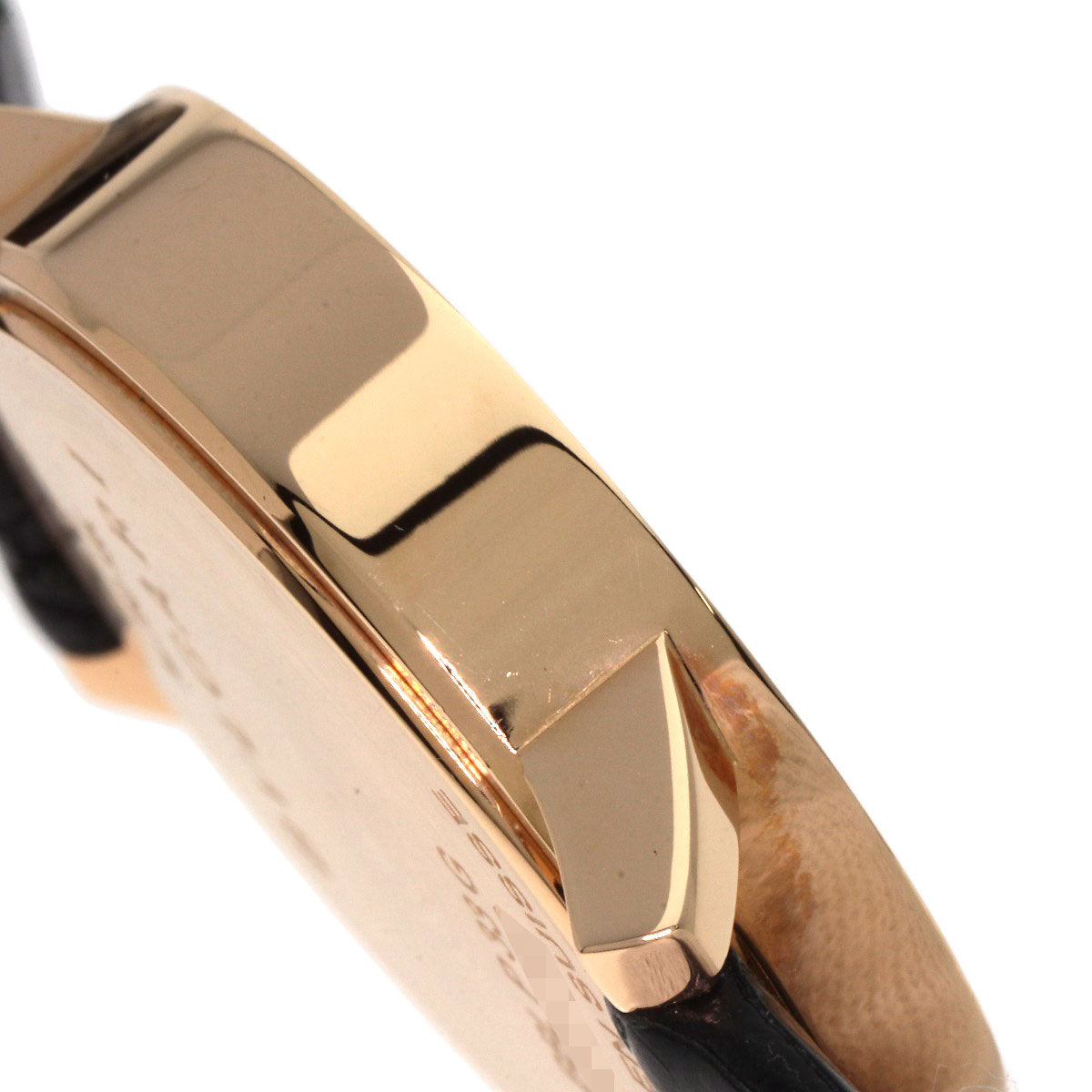 BVLGARI BVLGARI BVLGARI 12P Diamond Watches BBLP33G K18 Pink Gold/Leather mens