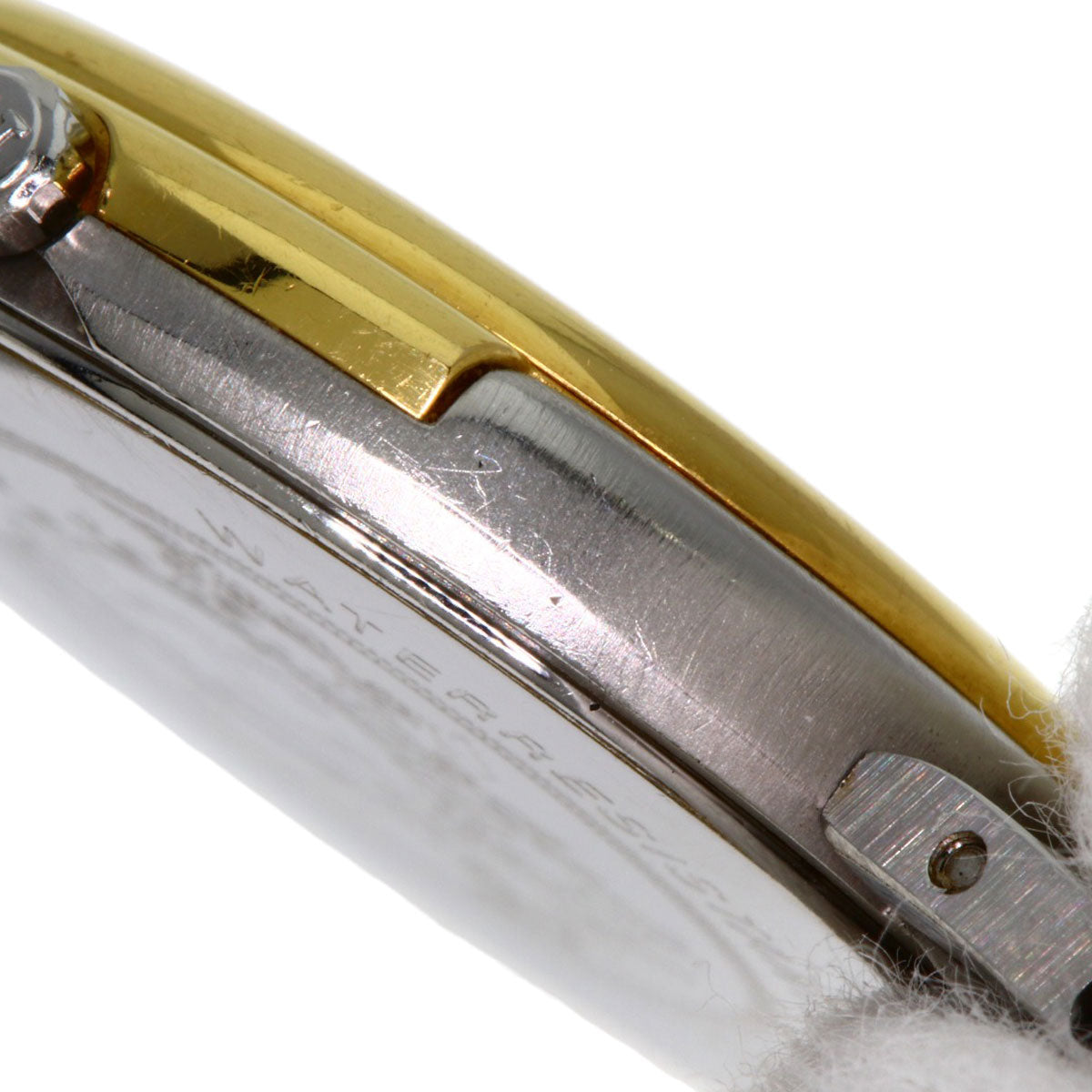 HERMES Windsor Date Watches Stainless Steel/SSxGP mens