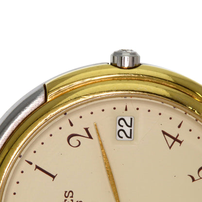 HERMES Windsor Date Watches Stainless Steel/SSxGP mens