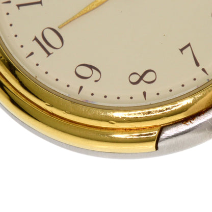 HERMES Windsor Date Watches Stainless Steel/SSxGP mens