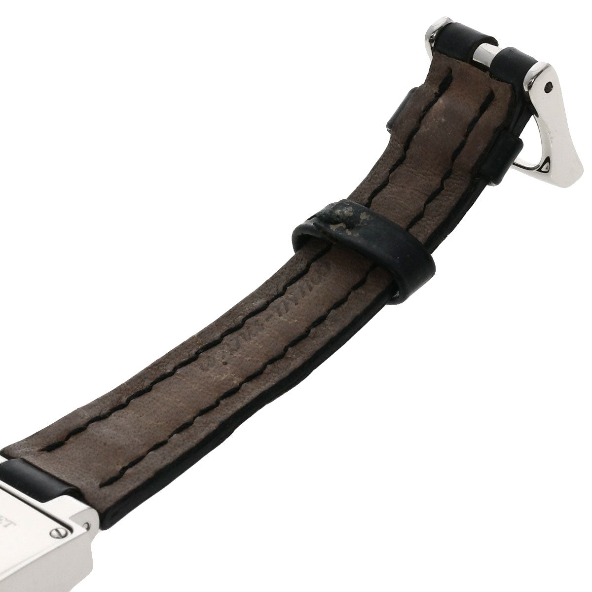 Chaumet Style Calendar 12P Diamond Watches Stainless Steel/Leather Ladies