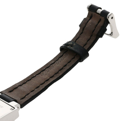 Chaumet Style Calendar 12P Diamond Watches Stainless Steel/Leather Ladies