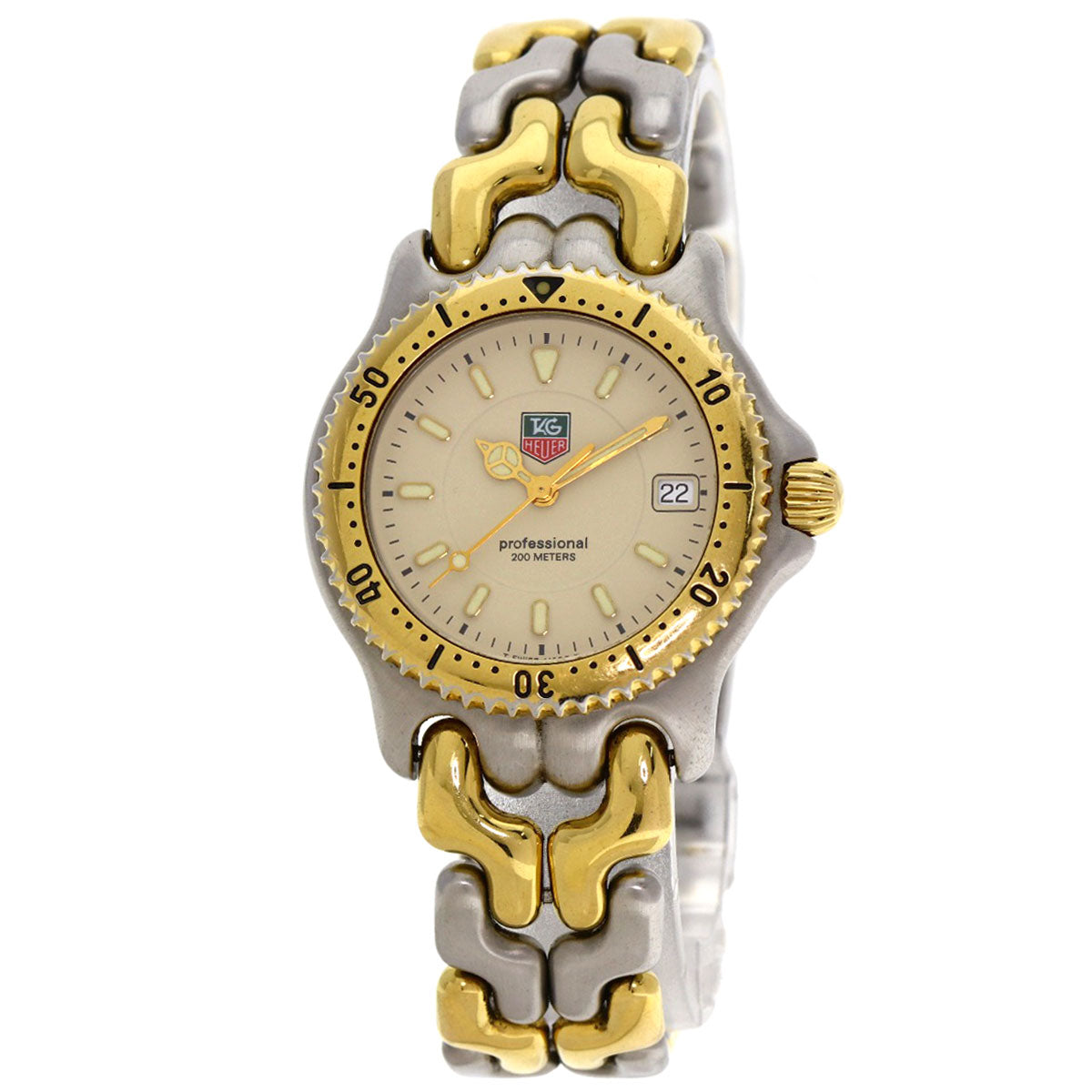 TAG HEUER Sel Date Professional Watches WG1221-K0 Stainless Steel/SSxGP Boys