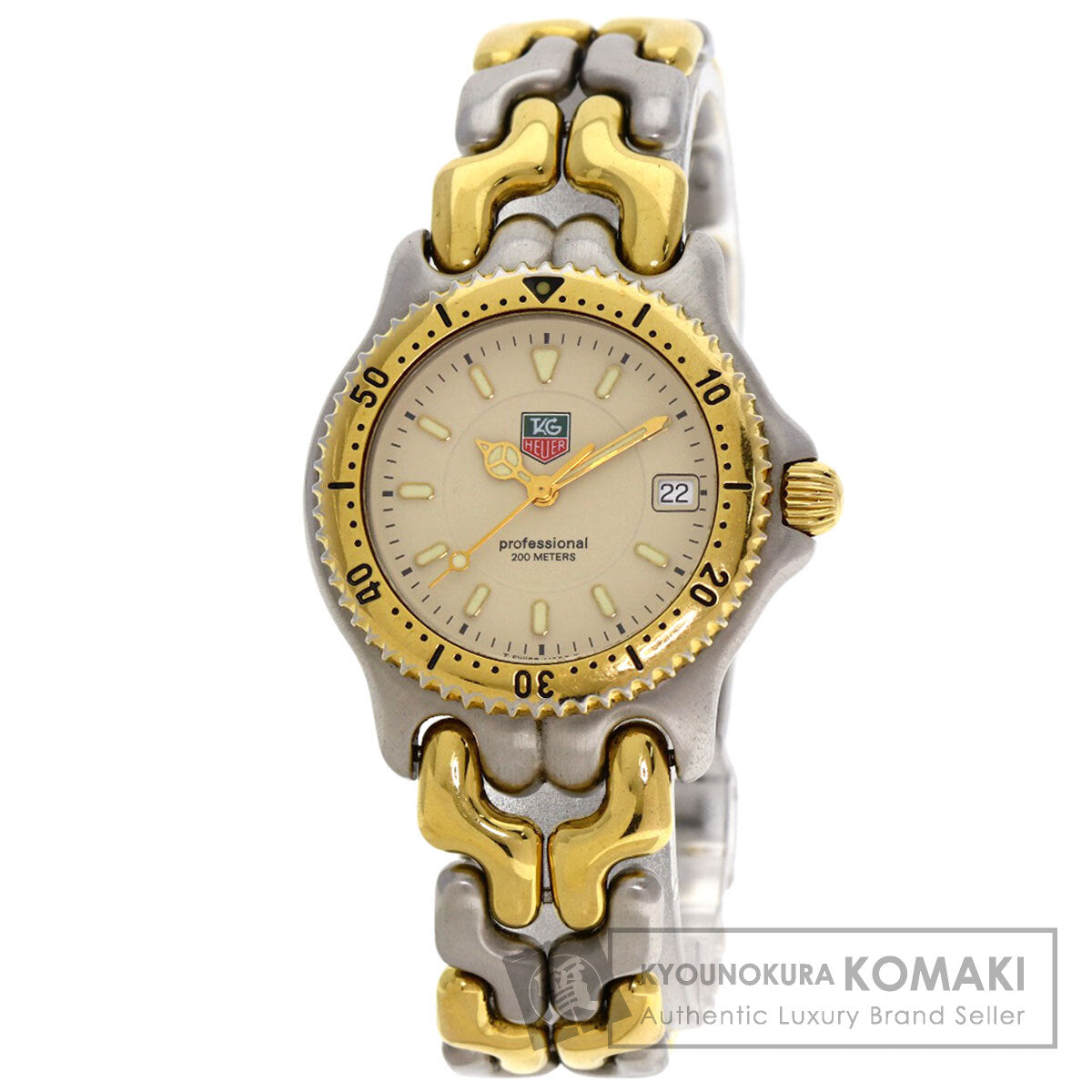 TAG HEUER Sel Date Professional Watches WG1221-K0 Stainless Steel/SSxGP Boys