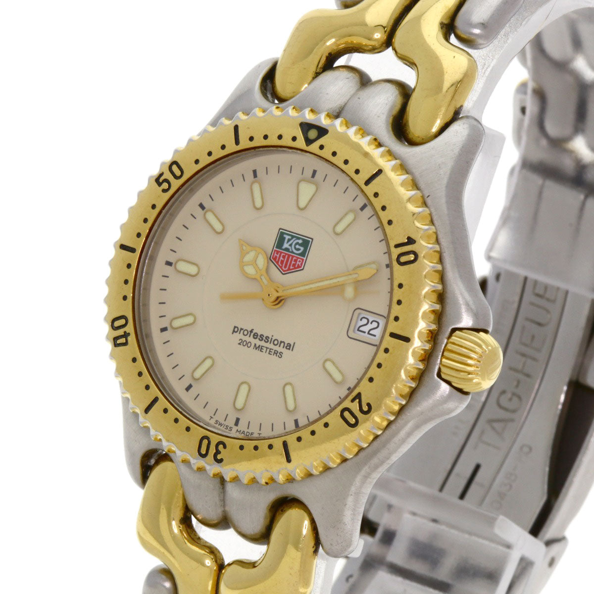 TAG HEUER Sel Date Professional Watches WG1221-K0 Stainless Steel/SSxGP Boys