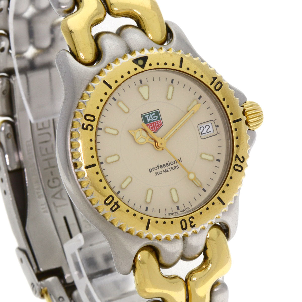 TAG HEUER Sel Date Professional Watches WG1221-K0 Stainless Steel/SSxGP Boys