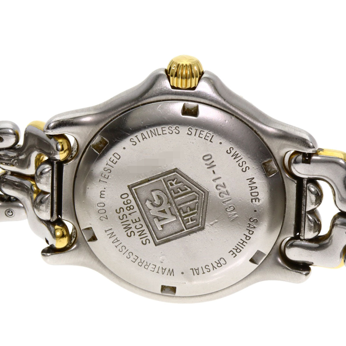 TAG HEUER Sel Date Professional Watches WG1221-K0 Stainless Steel/SSxGP Boys