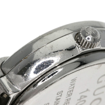 GUCCI Round face Watches 1400L Stainless Steel/Stainless Steel Ladies