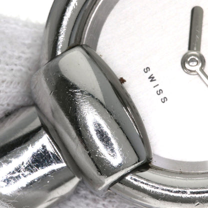 GUCCI Round face Watches 1400L Stainless Steel/Stainless Steel Ladies