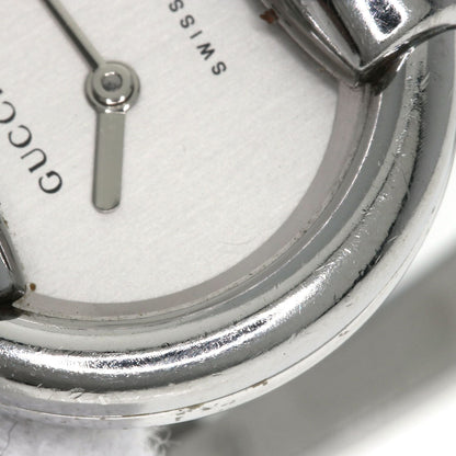 GUCCI Round face Watches 1400L Stainless Steel/Stainless Steel Ladies