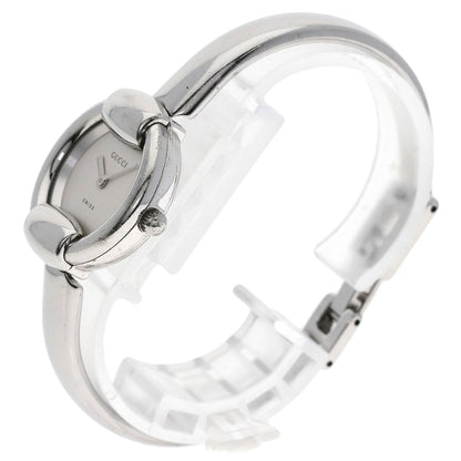 GUCCI Round face Watches 1400L Stainless Steel/Stainless Steel Ladies