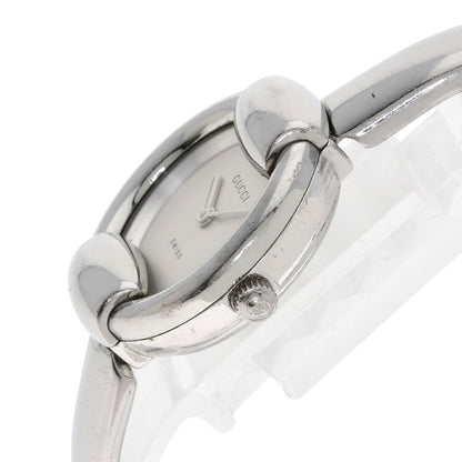 GUCCI Round face Watches 1400L Stainless Steel/Stainless Steel Ladies