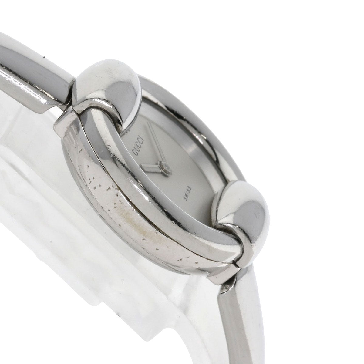 GUCCI Round face Watches 1400L Stainless Steel/Stainless Steel Ladies