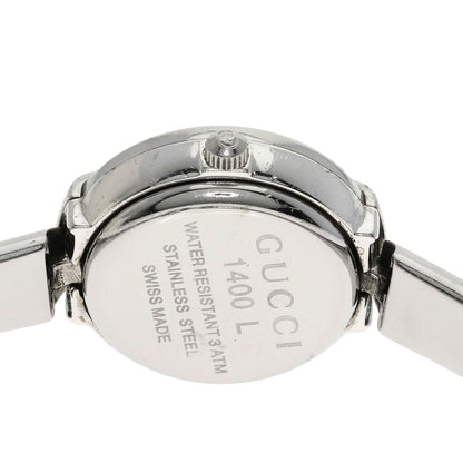GUCCI Round face Watches 1400L Stainless Steel/Stainless Steel Ladies