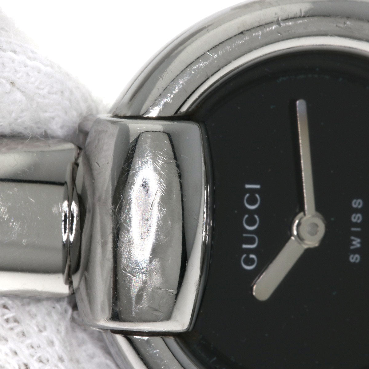 GUCCI Round face Watches 1400L Stainless Steel/Stainless Steel Ladies