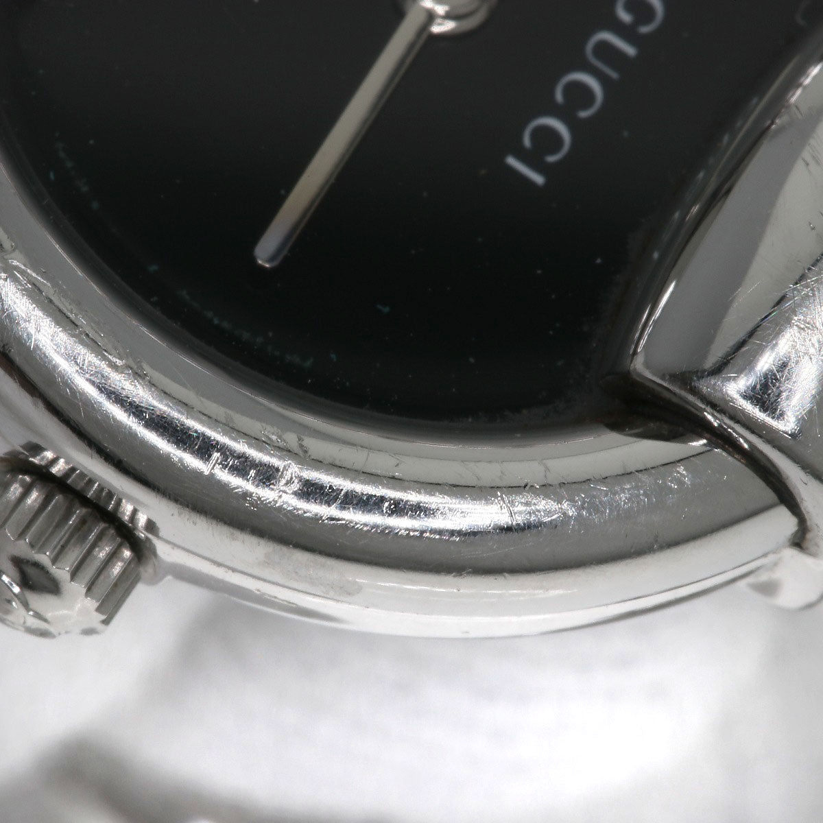 GUCCI Round face Watches 1400L Stainless Steel/Stainless Steel Ladies