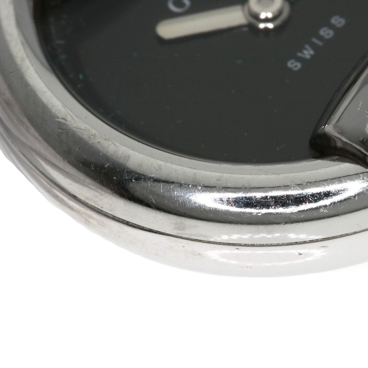 GUCCI Round face Watches 1400L Stainless Steel/Stainless Steel Ladies