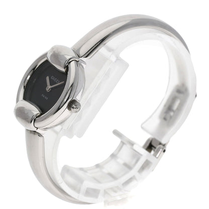 GUCCI Round face Watches 1400L Stainless Steel/Stainless Steel Ladies