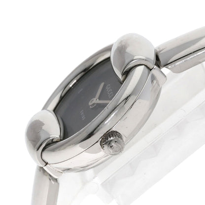 GUCCI Round face Watches 1400L Stainless Steel/Stainless Steel Ladies