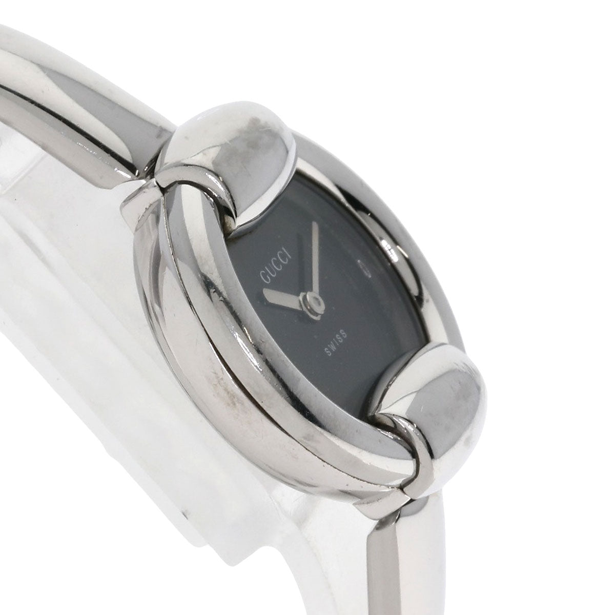 GUCCI Round face Watches 1400L Stainless Steel/Stainless Steel Ladies