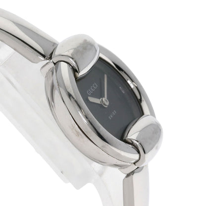 GUCCI Round face Watches 1400L Stainless Steel/Stainless Steel Ladies