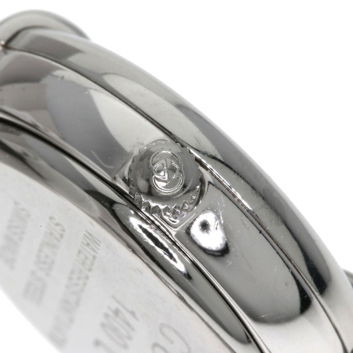 GUCCI Round face Watches 1400L Stainless Steel/Stainless Steel Ladies