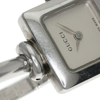 GUCCI Square face Watches 1900L Stainless Steel/Stainless Steel Ladies