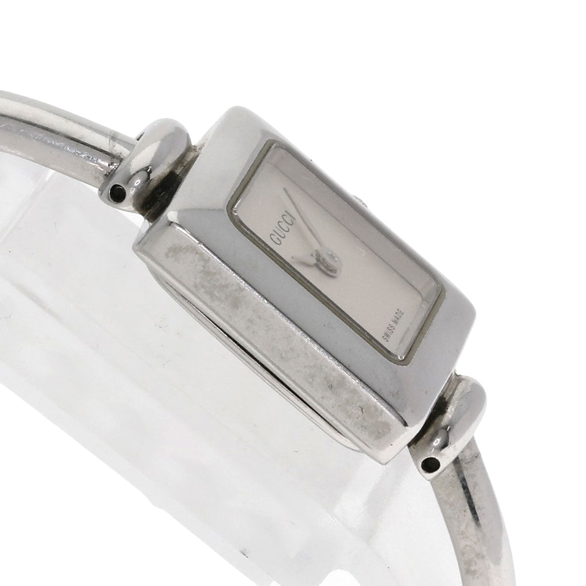 GUCCI Square face Watches 1900L Stainless Steel/Stainless Steel Ladies