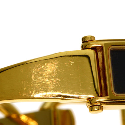 GUCCI Square face Watches 1500L Gold Plated/Gold Plated Ladies