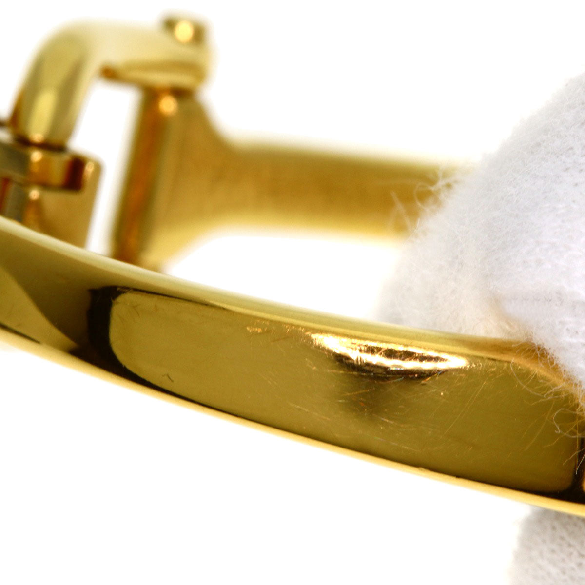 GUCCI Square face Watches 1500L Gold Plated/Gold Plated Ladies