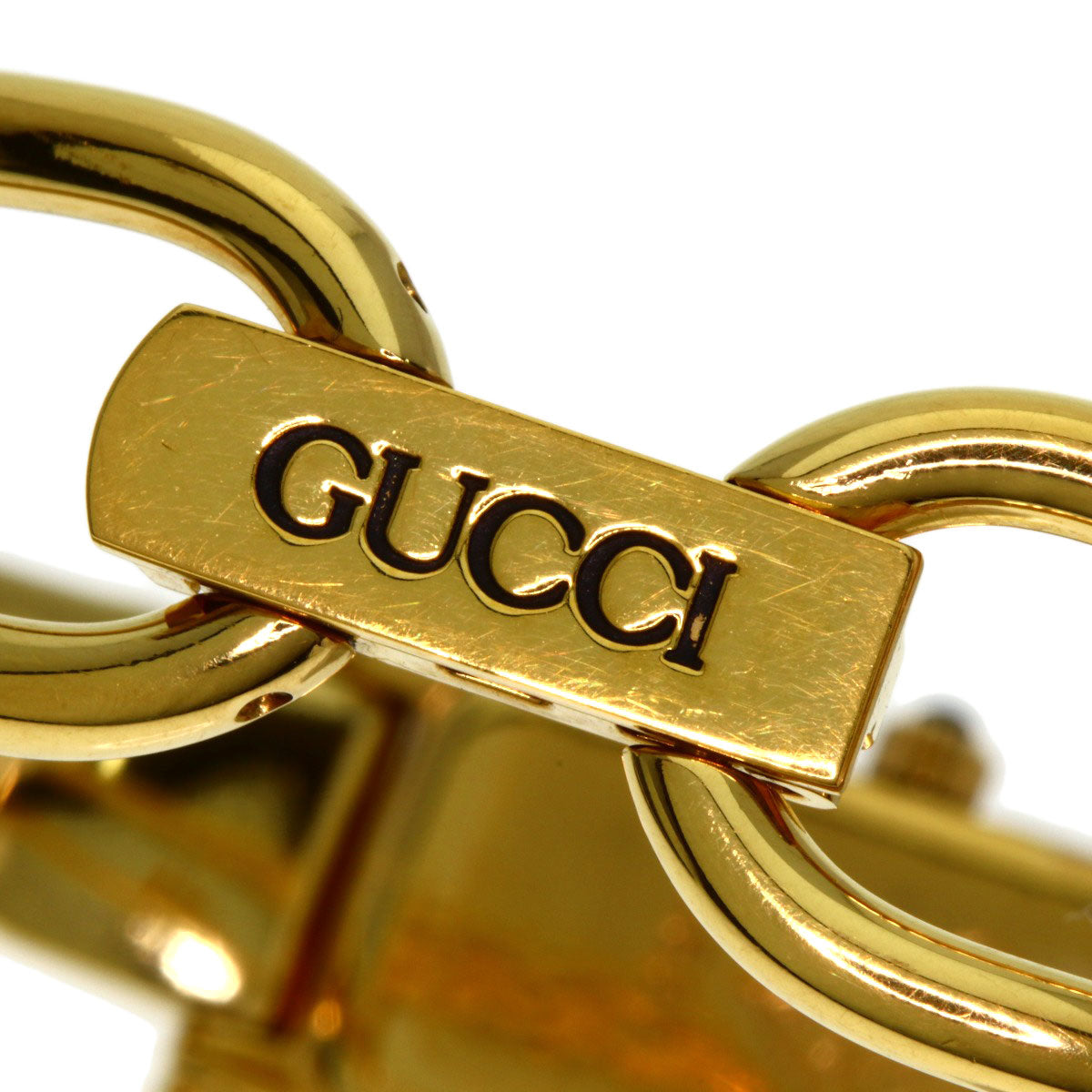 GUCCI Square face Watches 1500L Gold Plated/Gold Plated Ladies