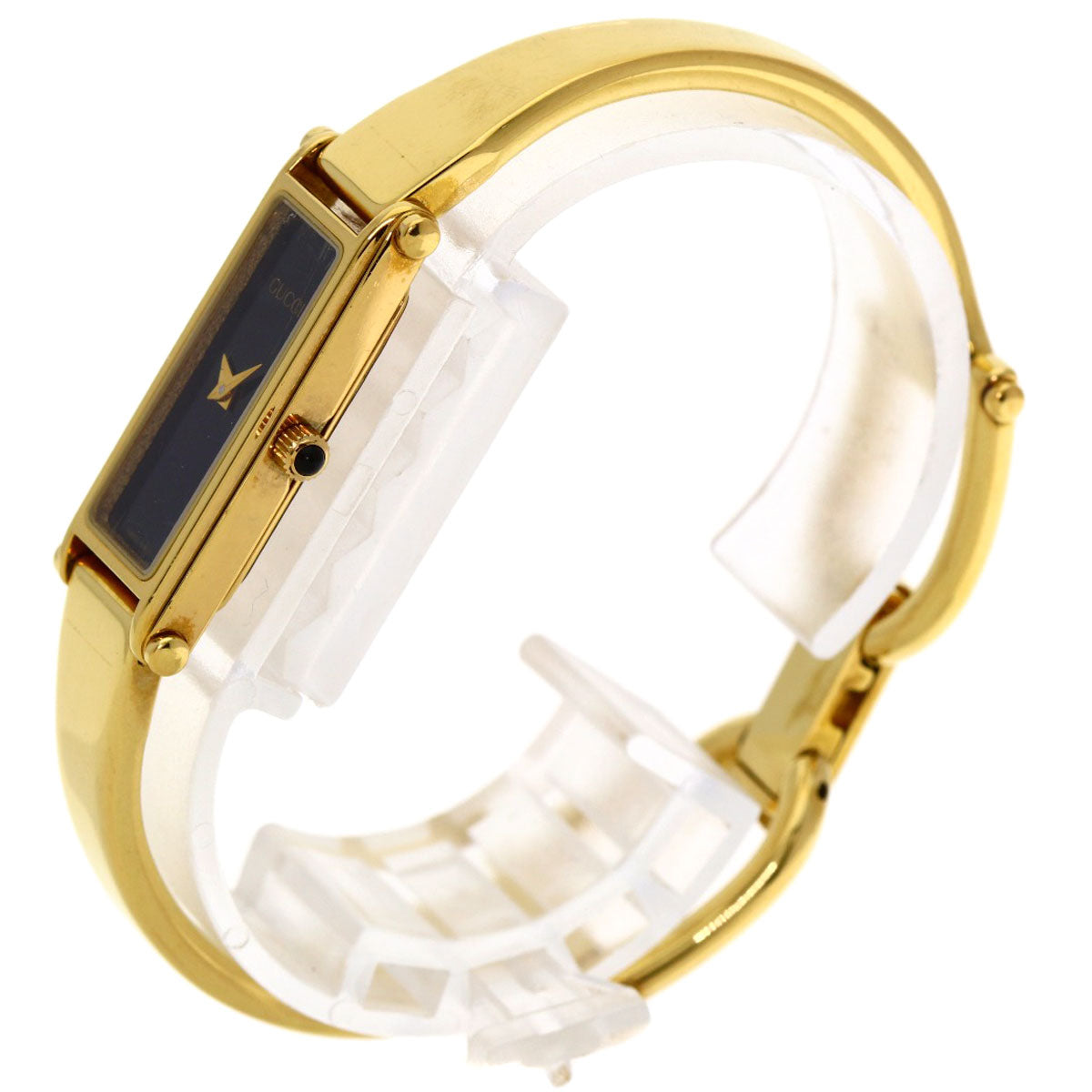 GUCCI Square face Watches 1500L Gold Plated/Gold Plated Ladies