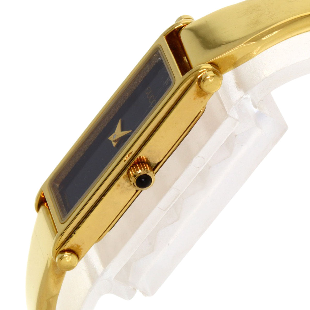 GUCCI Square face Watches 1500L Gold Plated/Gold Plated Ladies