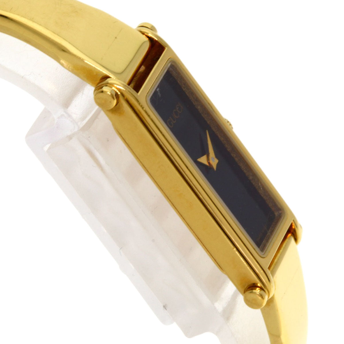 GUCCI Square face Watches 1500L Gold Plated/Gold Plated Ladies