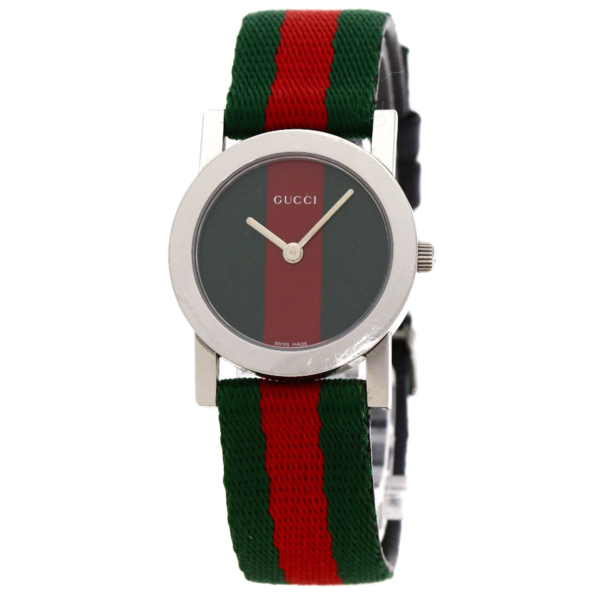GUCCI Sherry line Watches 5200L.1 Stainless Steel/CanvasxLeather Ladies