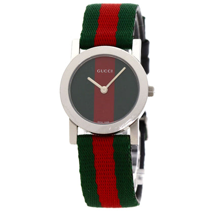 GUCCI Sherry line Watches 5200L.1 Stainless Steel/CanvasxLeather Ladies