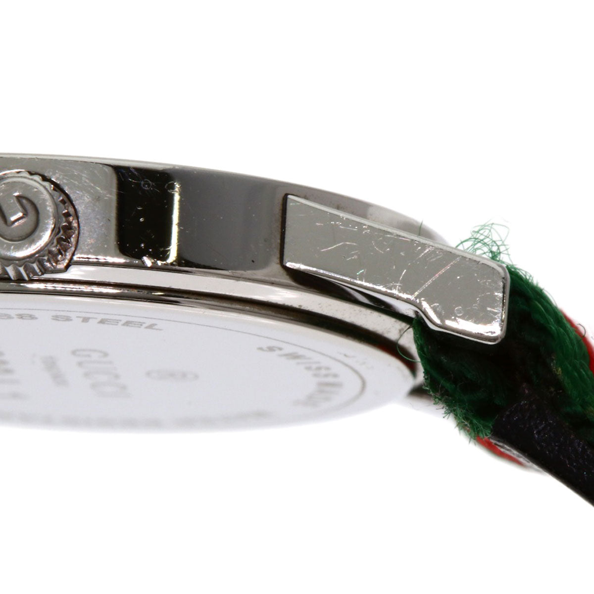 GUCCI Sherry line Watches 5200L.1 Stainless Steel/CanvasxLeather Ladies