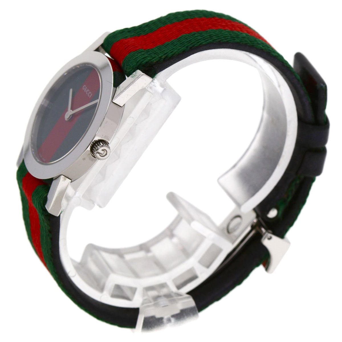 GUCCI Sherry line Watches 5200L.1 Stainless Steel/CanvasxLeather Ladies