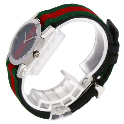 GUCCI Sherry line Watches 5200L.1 Stainless Steel/CanvasxLeather Ladies