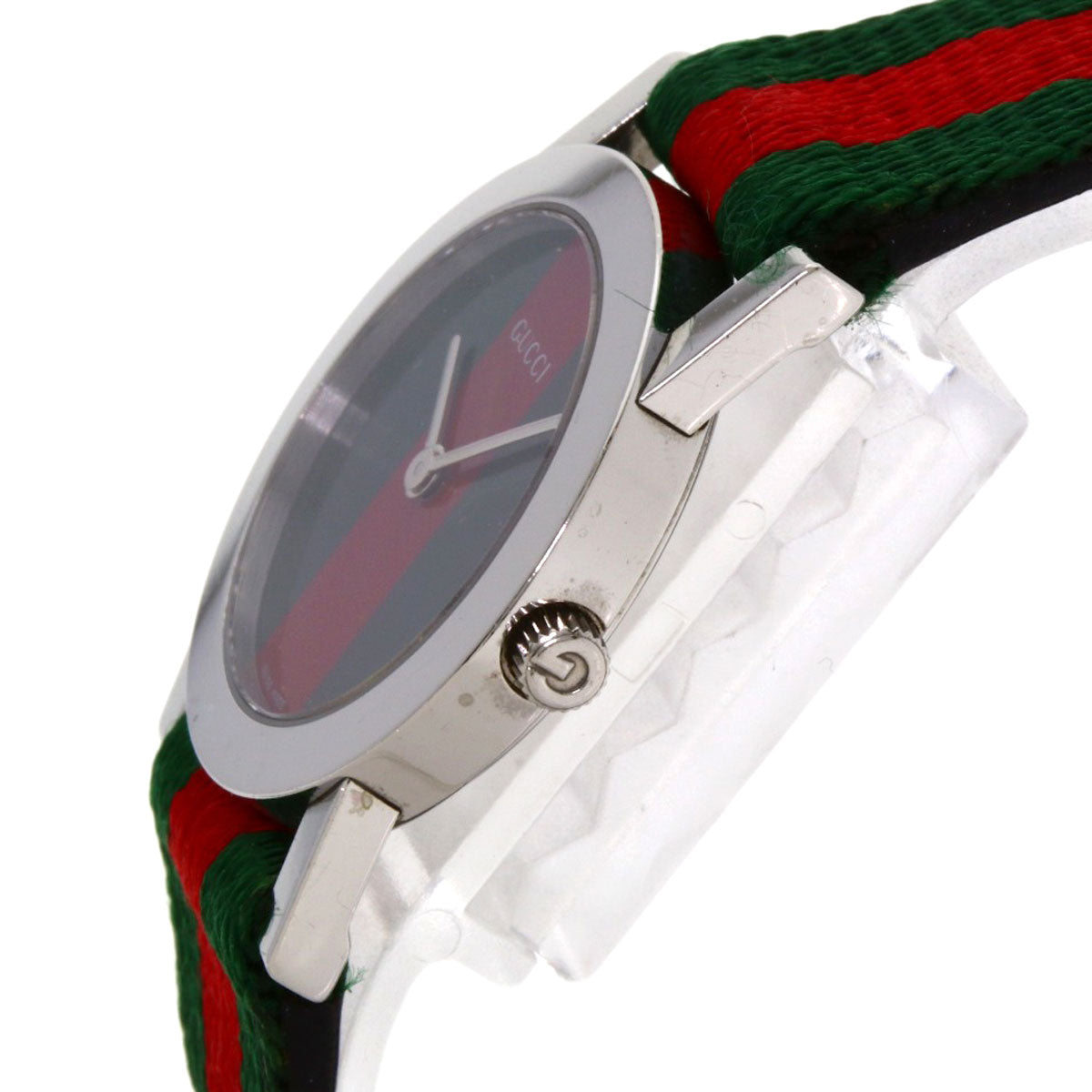 GUCCI Sherry line Watches 5200L.1 Stainless Steel/CanvasxLeather Ladies