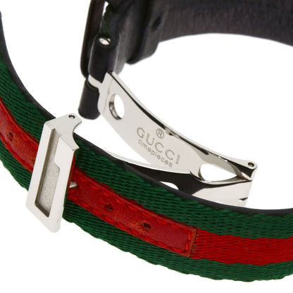 GUCCI Sherry line Watches 5200L.1 Stainless Steel/CanvasxLeather Ladies