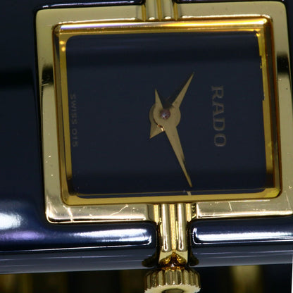 RADO Diastar Watches 963.0409.3 Ceramic/CeramicxK18YG Ladies