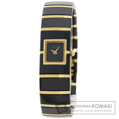 RADO Diastar Watches 963.0409.3 Ceramic/CeramicxK18YG Ladies