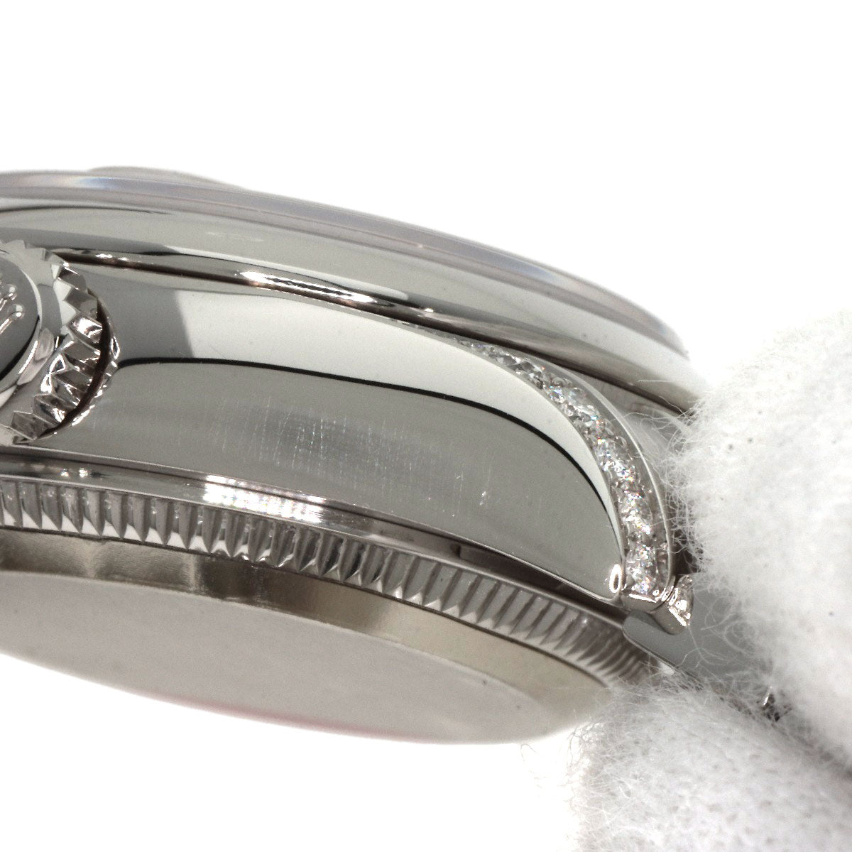 ROLEX DATEJUST 10P Diamond Watches 179296NG Platinum/PT Ladies