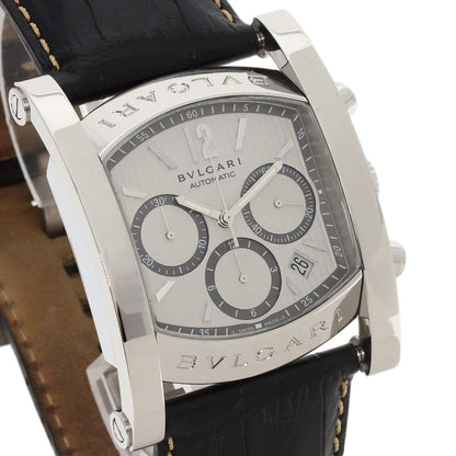 BVLGARI Assioma Japan Limited Watches AA48SCH Stainless Steel/Leather mens