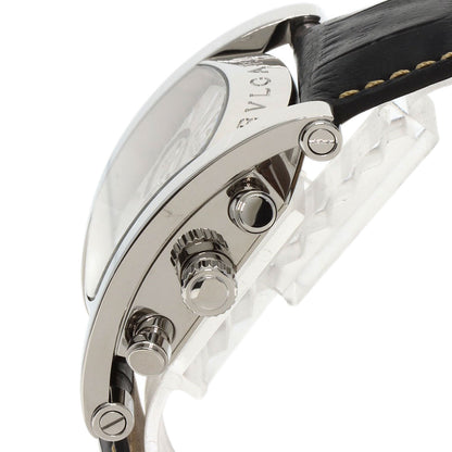 BVLGARI Assioma Japan Limited Watches AA48SCH Stainless Steel/Leather mens