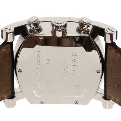 BVLGARI Assioma Japan Limited Watches AA48SCH Stainless Steel/Leather mens